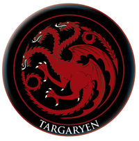 Cover image for Game of Thrones Embroidered Patch: Targaryen
