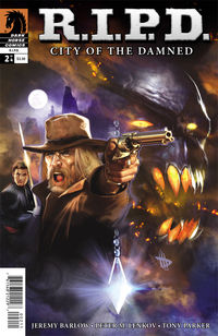 Cover image for R.I.P.D.: City of the Damned #2