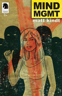 Cover image for MIND MGMT #1 (Gilbert Hernandez Variant cover)
