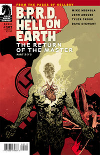 Cover image for B.P.R.D. Hell on Earth #102: The Return of the Master part 5 (of 5)