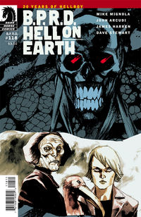 Cover image for BPRD Hell on Earth #118 (Rafael Albuquerque cover)