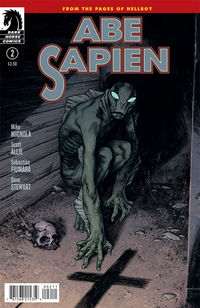 Cover image for Abe Sapien #2: Dark and Terrible