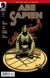 Cover image for Abe Sapien #3: Dark and Terrible