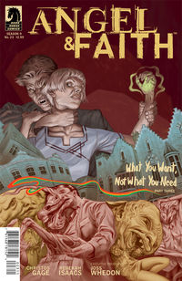 Cover image for Angel & Faith #23 (Steve Morris cover)