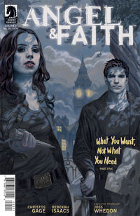 Cover image for Angel & Faith #25 (Steve Morris cover)