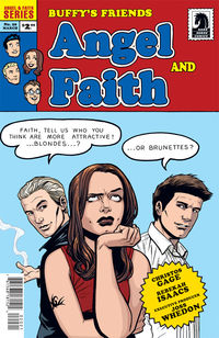 Cover image for Angel & Faith #20 (Rebekah Isaacs variant cover)
