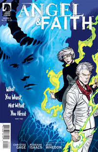 Cover image for Angel & Faith #22 (Rebekah Isaacs variant cover)