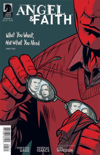 Cover image for Angel & Faith #25 (Rebekah Isaacs variant cover)