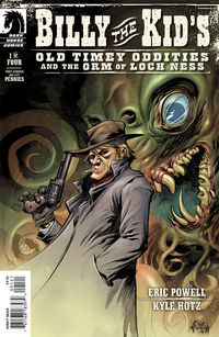 Cover image for Billy the Kid's Old Timey Oddities and the Orm of Loch Ness #1 (Eric Powell variant cover)