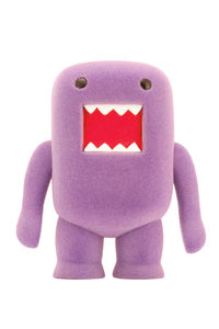 Cover image for 4" Domo Flocked Vinyl Figure: Grape Soda