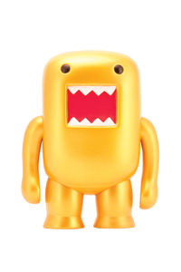 Cover image for 4" Domo Metallic Vinyl Figure: Gold