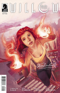 Cover image for Buffy the Vampire Slayer: Willow—Wonderland #5 (Megan Lara cover)