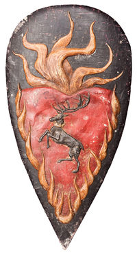 Cover image for Game of Thrones Shield Pin: Stannis Baratheon