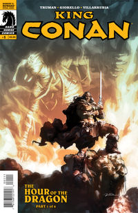 Cover image for King Conan: Hour of the Dragon #1 (Gerald Parel cover)