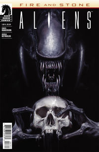 Cover image for Aliens: Fire and Stone #3