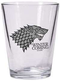 Cover image for Game of Thrones Shot Glass: Stark Sigil
