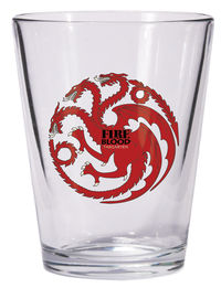 Cover image for Game of Thrones Shot Glass: Targaryen Sigil