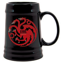 Cover image for Game of Thrones Ceramic Stein: Targaryen Sigil