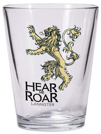 Cover image for Game of Thrones Shot Glass: Lannister Sigil