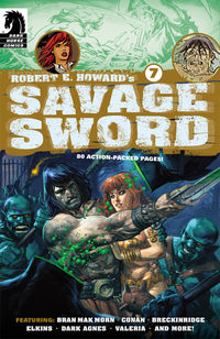 Cover image for Robert E. Howard's Savage Sword #7
