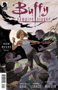 Cover image for Buffy the Vampire Slayer Season 10 #1 (Steve Morris cover)