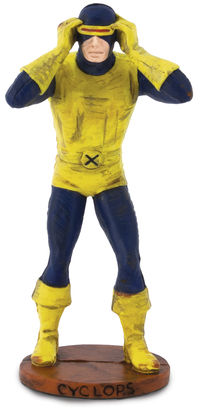 Cover image for Marvel Classic Character: X-Men #1—Cyclops statue