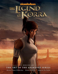 Cover image for The Legend of Korra: The Art of the Animated Series--Book One: Air HC