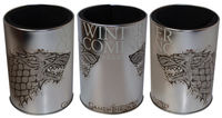 Cover image for Game of Thrones Stark Metal Can Cooler