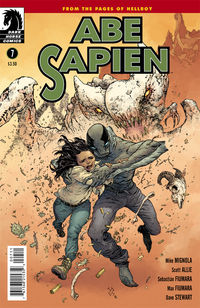Cover image for Abe Sapien #7