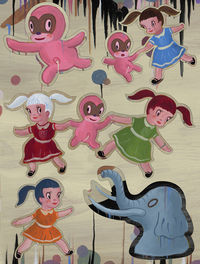 Cover image for Gary Baseman Magnet Set