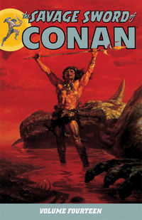 Cover image for The Savage Sword of Conan Volume 14 TPB
