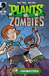 Cover image for Plants vs. Zombies #6 (Digital Exclusive)