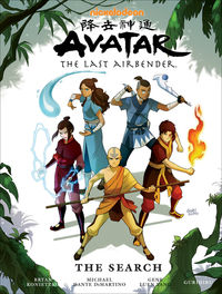 Cover image for Avatar: The Last Airbender--The Search Library Edition HC