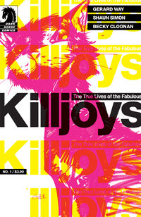 Cover image for The True Lives of the Fabulous Killjoys #1 (Gerard Way variant cover)
