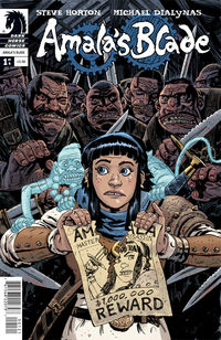 Cover image for Amala's Blade #1 (Guy Davis variant cover)