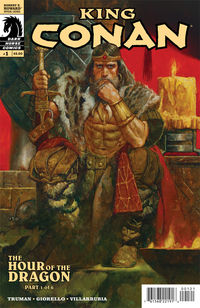 Cover image for King Conan: Hour of the Dragon #1 (Sanjulian variant cover)