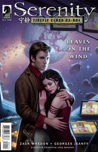 Cover image for Serenity: Leaves on the Wind #1 (Dos Santos cover)