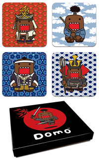Cover image for Domo Japanese Coaster Set