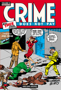 Cover image for Crime Does Not Pay Archives Volume 8 HC