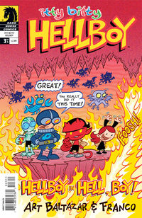 Cover image for Itty Bitty Hellboy #3