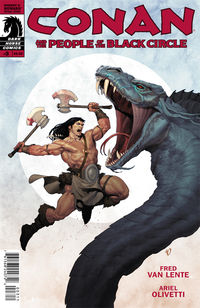Cover image for Conan and the People of the Black Circle #3