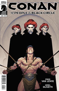 Cover image for Conan and the People of the Black Circle #4