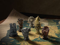 Cover image for Game of Thrones: Map Marker Set with Map