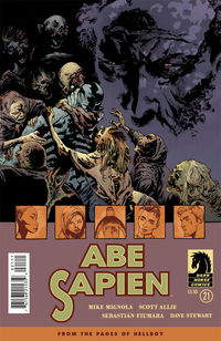 Cover image for Abe Sapien #21
