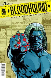 Cover image for Bloodhound: Crowbar Medicine #1 (Cully Hamner variant cover)