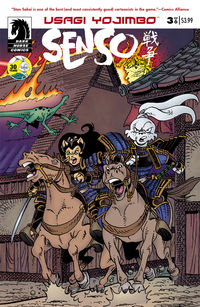 Cover image for Usagi Yojimbo: Senso #3