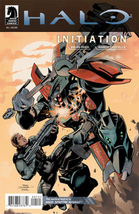 Cover image for Halo: Initiation #1 (Terry Dodson variant cover)