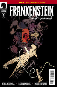 Cover image for Frankenstein Underground #4