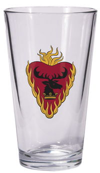 Cover image for Game of Thrones Pint Glass: Stannis