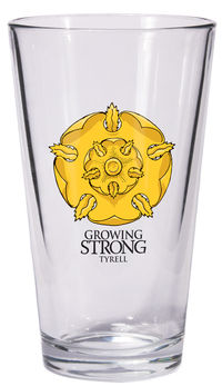 Cover image for Game of Thrones Pint Glass: Tyrell